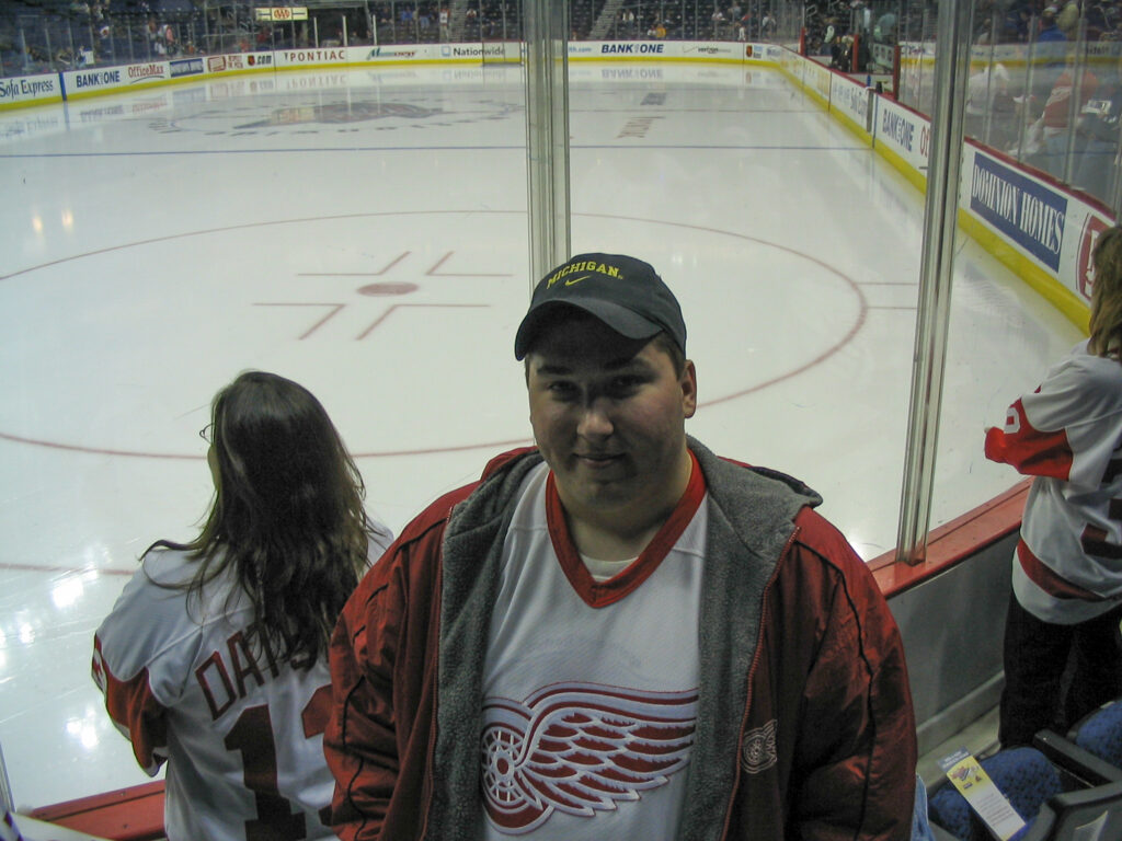 Me at Nationwide Arena