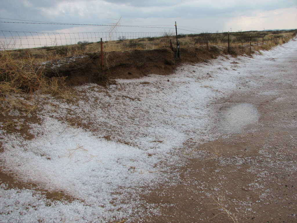 Hail in New Mexico