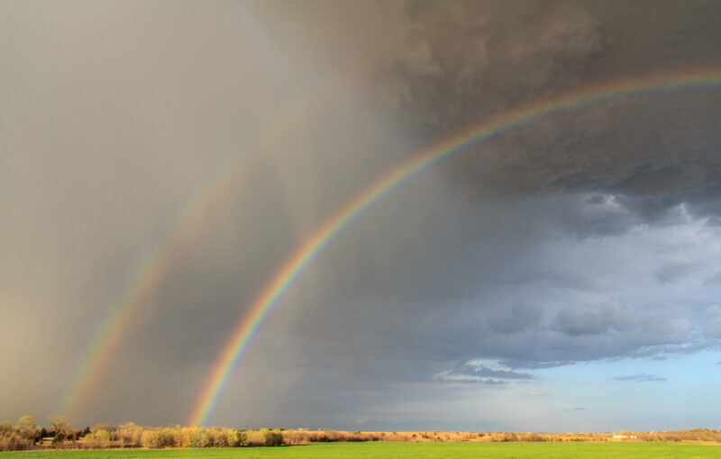 Rainbow near Mulhall