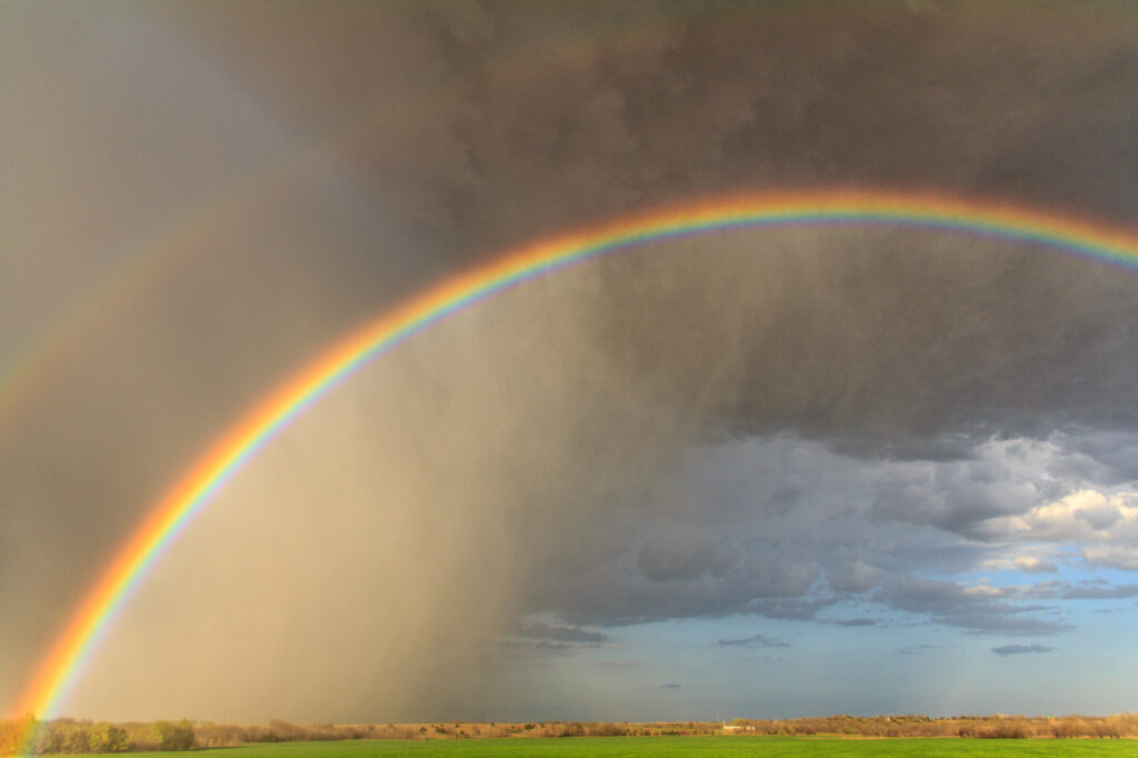 Rainbow near Mulhall