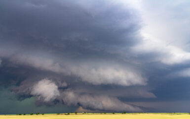 Storm along the Red River on May 7, 2014