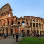 The Colosseum in Rome, Italy