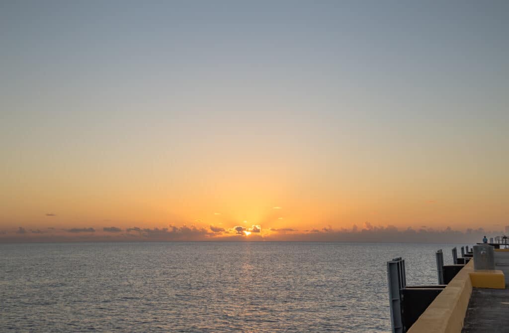 Sunset at Frederiksted