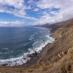 Mountainous West Coastline in California