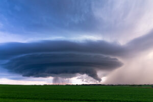 Canadian Supercell north of Calgary on July 1, 2016