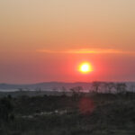 Sunset in Kupang, Indonesia from the Kupang Radar/Gedung Radar Cuaca