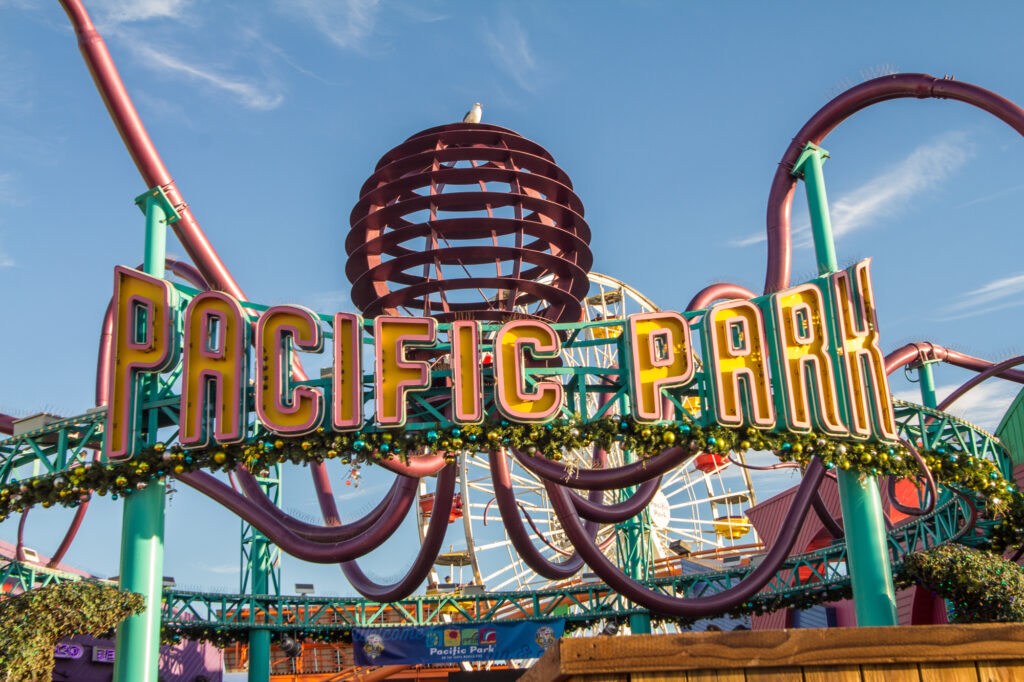 Amusement Park on the Santa Monica Pier