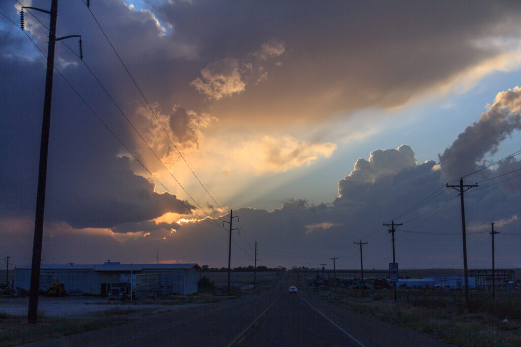 Storms at Sunset