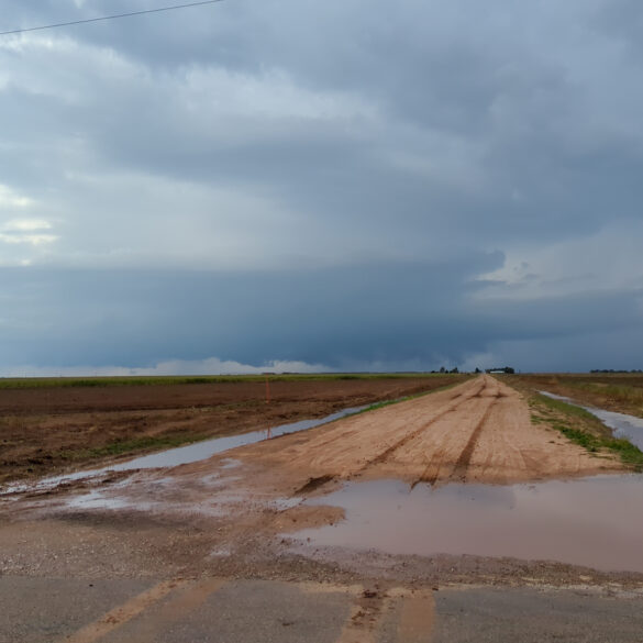 Fall Supercell near Clovis