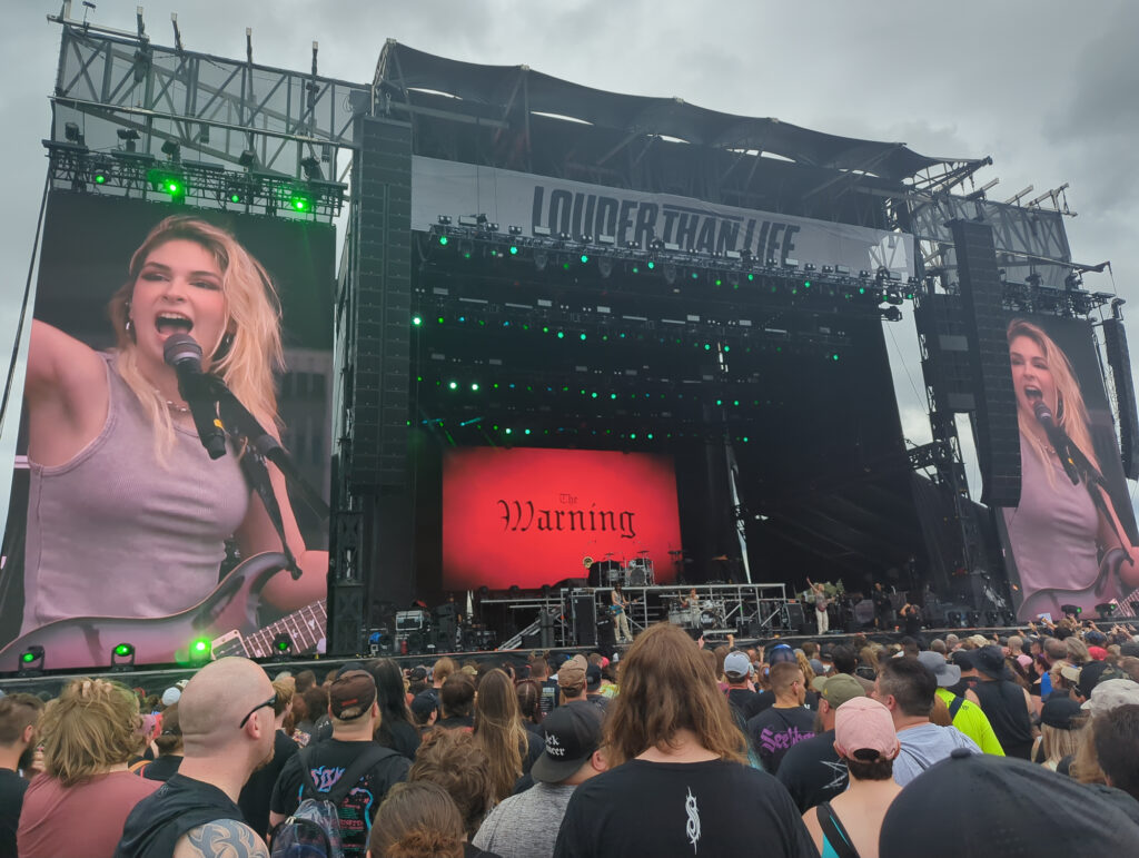 The Warning at Louder than Life 2024