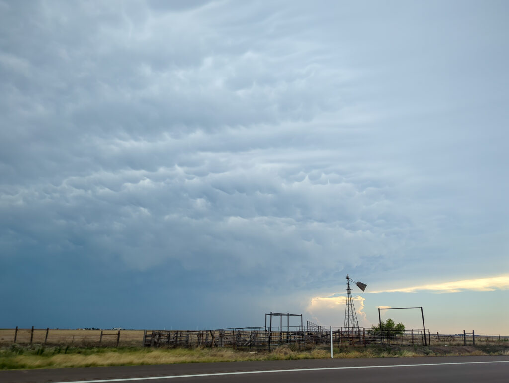 Mammatus in the Texas Panhandle